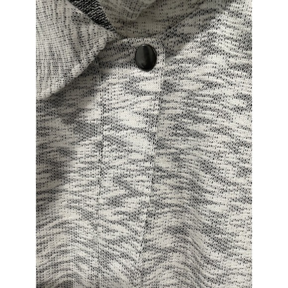 CAbi Womens Neo Moto French Terry Jacket Style# 5102 Zip Front Gray Size Small - Picture 5 of 7